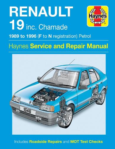 Паперова книга «Renault 19 Petrol (89 - 96) F To N», автор Haynes Publishing - фото №1