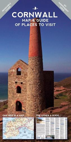 Паперова книга «Cornwall Map and Guide of Places to Visit», автор Вільям Фрікер - фото №1