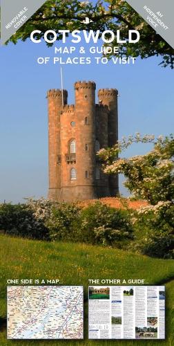 Бумажная книга «Cotswolds Malverns and Forest of Dean Map and Guide», автор Уильям Фрикер - фото №1