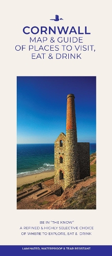 Бумажная книга «Cornwall Map & Guide of Places To Visit, Eat & Drink», автор Уильям Фрикер - фото №1