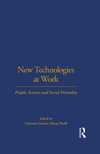 Бумажная книга «New Technologies at Work: People, Screens and Social Virtuality» - фото №1
