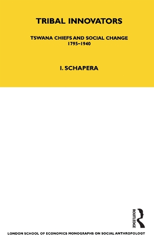 Паперова книга «Tribal Innovators: Tswana Chiefs and Social Change 1795-1940», автор Ісаак Шапера - фото №1