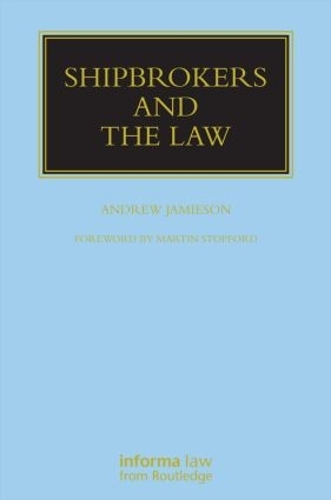 Бумажная книга «Shipbrokers and the Law», автор Эндрю Джемисон - фото №1