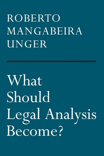 Бумажная книга «What Should Legal Analysis Become?», автор Роберто Мангабейра Унгер - фото №1
