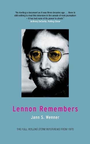 Бумажная книга «Lennon Remembers: The Full 'Rolling Stone' Interviews from 1970», автор Янн С. Веннер - фото №1