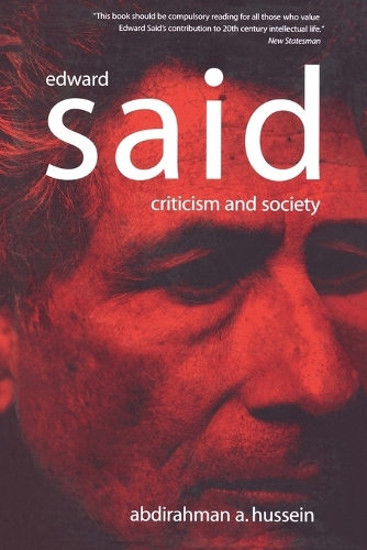 Паперова книга «Edward Said: Criticism and Society», автор Абдірахман А. Хусейн - фото №1