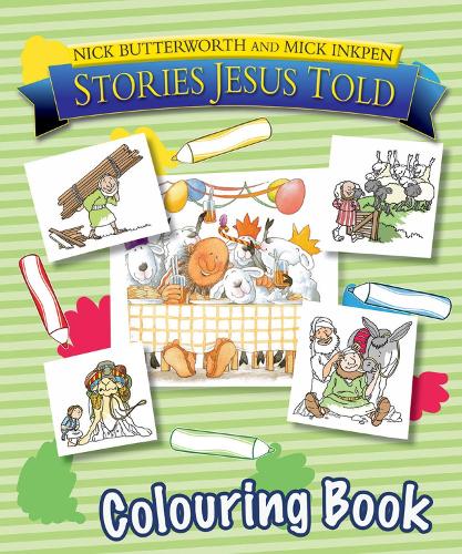 Бумажная книга «Stories Jesus Told Colouring Book», автор Ник Баттерворт - фото №1