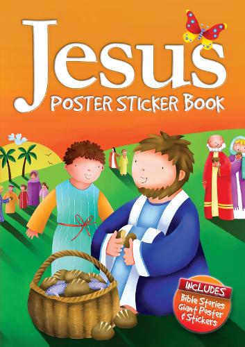 Паперова книга «Jesus Poster Sticker Book», автор Джульєтта Девід - фото №1