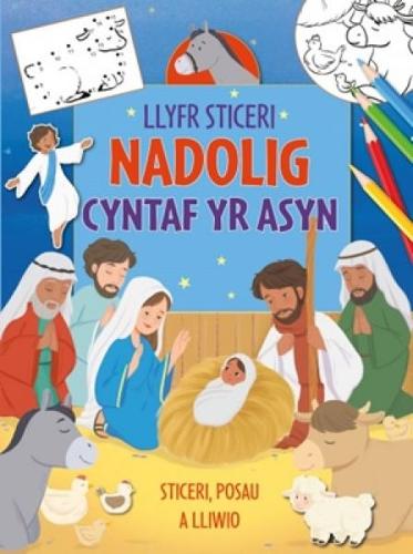Бумажная книга «Llyfr Sticeri Nadolig Cyntaf yr Asyn», автор Сьюзи Сениор - фото №1