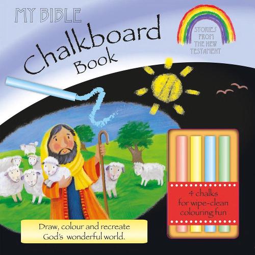 Бумажная книга «My Bible Chalkboard Book: Stories from the New Testament (Incl. Chalk)», автор Су Бокс - фото №1