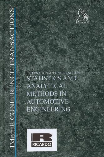 [object Object] «International Conference on Statistics and Analytical Methods in Automotive Engineering», автор IMechE (Institution of Mechanical Engineers) - фото №1