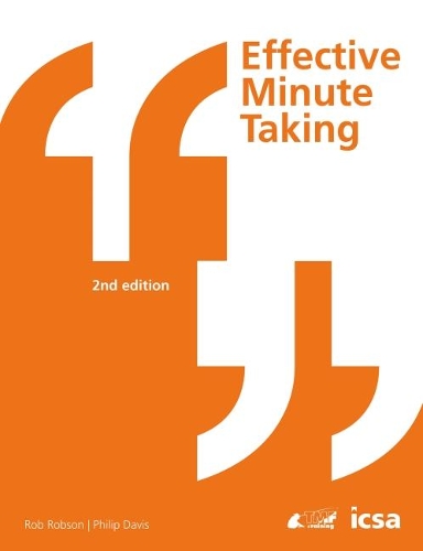 Бумажная книга «Effective Minute Taking 2nd Edition», автор Роб Робсон - фото №1