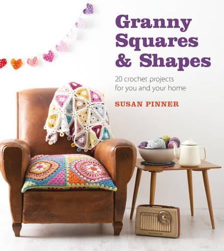 Паперова книга «Granny Squares & Shapes», автор С. Піннер - фото №1