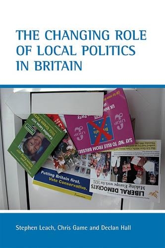 Паперова книга «The changing role of local politics in Britain», автор Стівен Ліч - фото №1