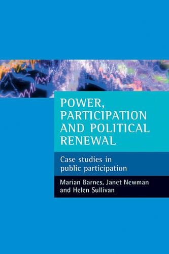Бумажная книга «Power, participation and political renewal: Case studies in public participation», авторов Хелен Салливан, Мариан Барнс - фото №1