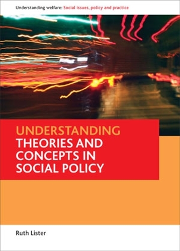 Бумажная книга «Understanding theories and concepts in social policy», автор Рут Листер - фото №1