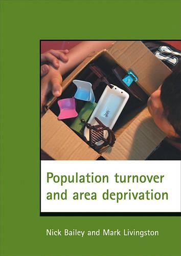 Паперова книга «Population turnover and area deprivation», автор Нік Бейлі - фото №1