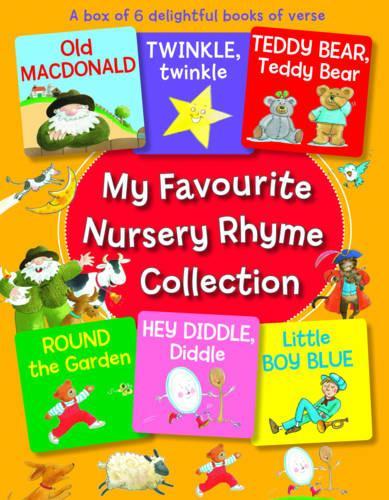 Бумажная книга «My Favourite Nursery Rhyme Collection: A Box of 6 Delightful Books of Verse», автор Ян Льюис - фото №1