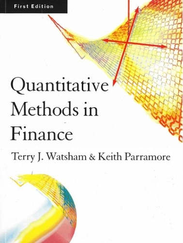 [object Object] «Quantitative Methods for Finance», авторов Кит Паррамор, Терри Уотшем - фото №1