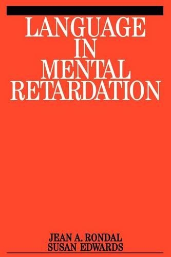 Бумажная книга «Language in Mental Retardation», авторов Жан-Адольф Рондаль, Сьюзен Эдвардс - фото №1