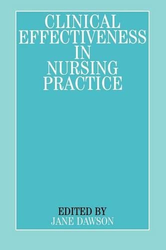 Паперова книга «Clinical Effectiveness in Nursing Practice», автор Джейн Доусон - фото №1