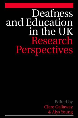 Паперова книга «Deafness and Education in the UK: Research Perspectives», авторів Еліс Янг, Клер Геллавей - фото №1