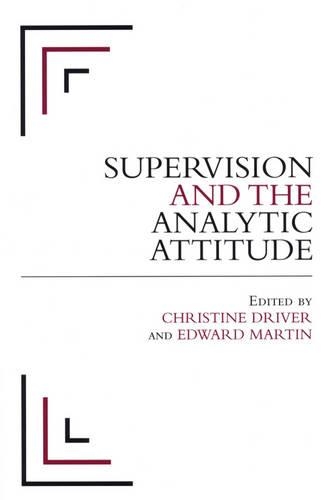 Бумажная книга «Supervision and the Analytic Attitude», авторов Кристин Драйвер, Эдвард Мартин - фото №1