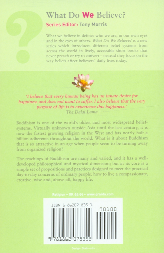 Бумажная книга «What Do Buddhists Believe?», автор Тони Моррис - фото №1