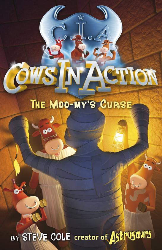 Паперова книга «Cows in Action 2: The Moo-my's Curse», автор Стів Колл - фото №1