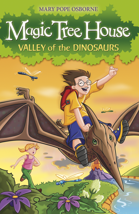 Бумажная книга «Magic Tree House 1. Valley of the Dinosaurs», автор Мэри Поуп Осборн - фото №1