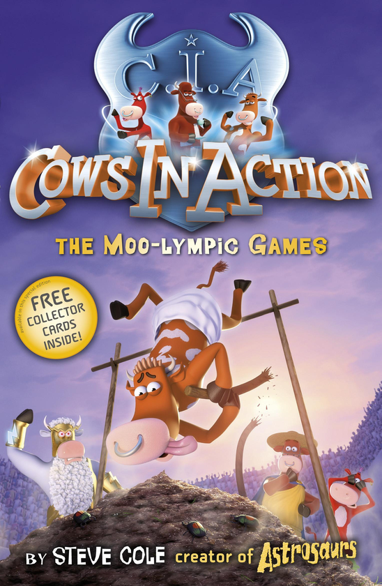 Бумажная книга «Cows in Action 10. The Moo-lympic Games», автор Стив Колл - фото №1