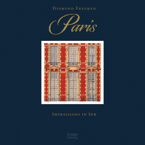 Бумажная книга «Desmond Freeman Paris: Impressions in Ink», автор Десмонд Фримен - фото №1