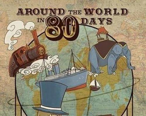 Паперова книга «Around the world in eighty days: The India section», автор Арі Сітас - фото №1