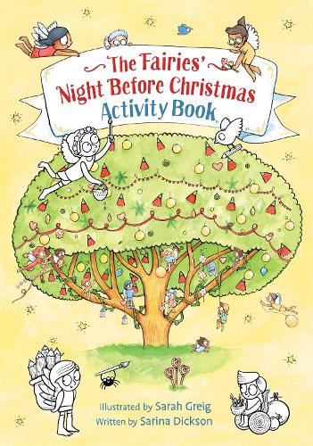Паперова книга «The Fairies' Night Before Christmas Activity Book», автор Саріна Діксон - фото №1