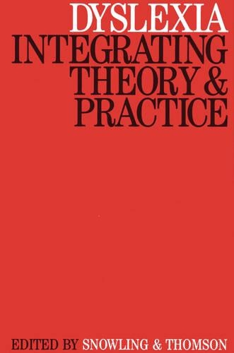 Бумажная книга «Dyslexia: Integrating Theory & Practice», автор Майкл Томсон - фото №1