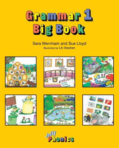 Паперова книга «Grammar Big Book 1: In Precursive Letters», авторів Сара Вернем, Сью Ллойд - фото №1