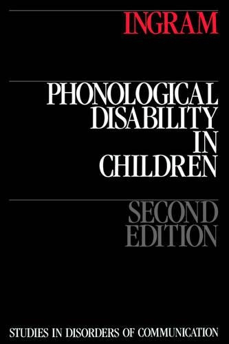 Паперова книга «Phonological Disability in Children», автор Девід Інгрем - фото №1
