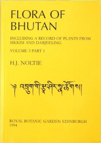 Бумажная книга «Flora of Bhutan: Volume 3, Part 1», авторов А.Дж.К. Грирсон, Д.Г. Лонг - фото №1