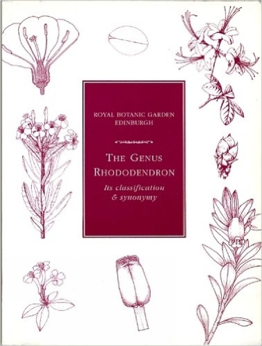 Паперова книга «The Genus Rhododendron: Its Classification and Synonymy», автор Д. Ф. Чемберлен - фото №1