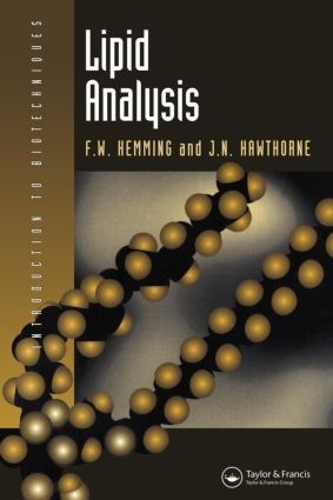 Паперова книга «Lipid Analysis», авторів Дж. Н. Готорн, Ф. В. Хеммінг - фото №1