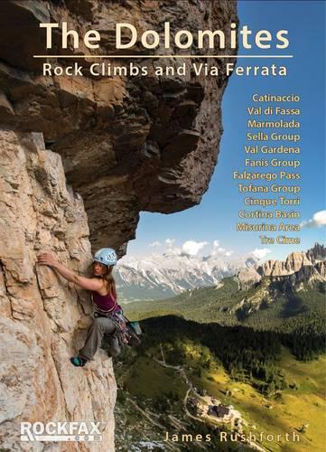 Бумажная книга «The Dolomites: Rock Climbs and via Ferrata», автор Джеймс Рашфорт - фото №1
