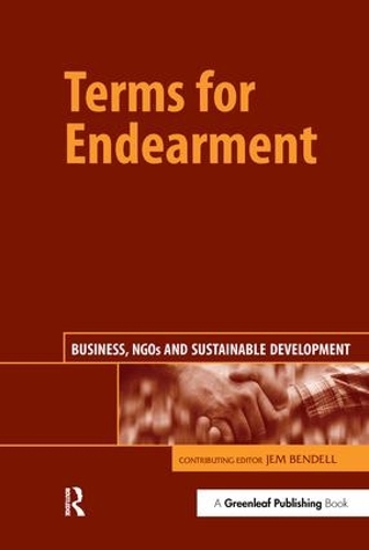 Бумажная книга «Terms for Endearment: Business, NGOs and Sustainable Development» - фото №1