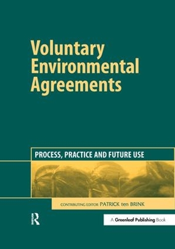 Бумажная книга «Voluntary Environmental Agreements: Process, Practice and Future Use» - фото №1