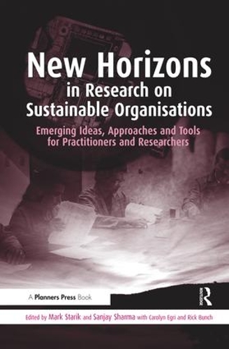 Паперова книга «New Horizons in Research on Sustainable Organisations: Emerging Ideas, Approaches and Tools for Practitioners and Researchers» - фото №1