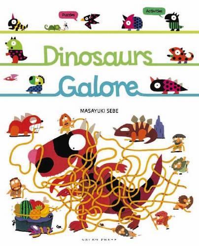 Паперова книга «Dinosaurs Galore», автор Масаюкі Себе - фото №1
