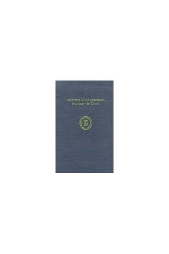 Бумажная книга «Memoirs of the American Academy in Rome, Vol. 48 (2003)», автор Энтони Корбейл - фото №1