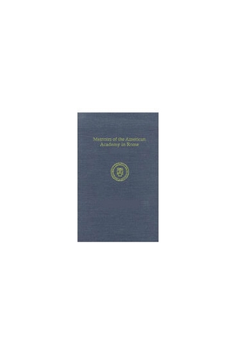 Бумажная книга «Memoirs of the American Academy in Rome, Vol. 53 (2008)», автор Вернон Хайд Минор - фото №1