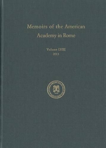 Бумажная книга «Memoirs of the American Academy in Rome, Vol. 58 (2013)», автор Брайан А. Курран - фото №1