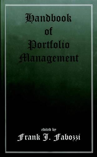 Бумажная книга «Handbook of Portfolio Management», автор Фрэнк Дж. Фабоцци - фото №1