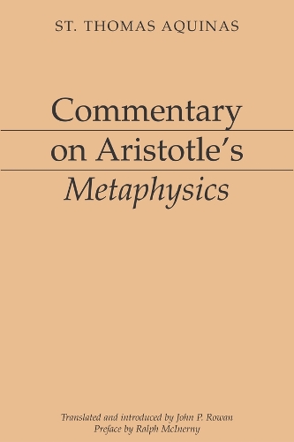 Паперова книга «Commentary on Aristotle`s Metaphysics», автор Фома Аквінський - фото №1